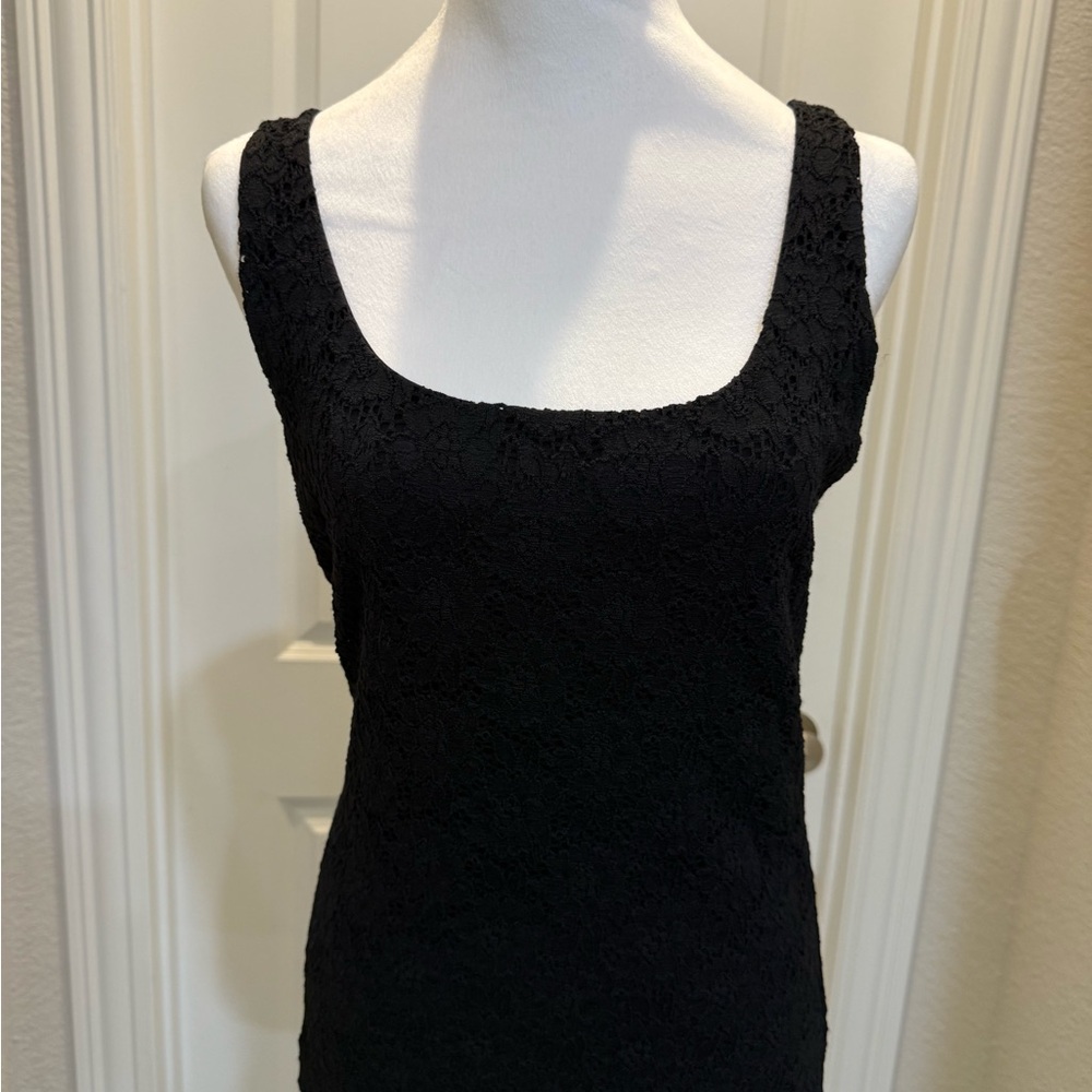 White House Black Market Black Lace Camisole NWT